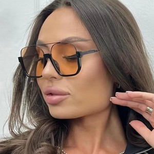 <span class=keywords><strong>Gafas</strong></span> <span class=keywords><strong>de</strong></span> <span class=keywords><strong>sol</strong></span> con montura grande antiluz azul <span class=keywords><strong>de</strong></span> doble haz europeas y americanas, <span class=keywords><strong>gafas</strong></span> <span class=keywords><strong>de</strong></span> <span class=keywords><strong>sol</strong></span> cuadradas <span class=keywords><strong>de</strong></span> media montura inferior - Product Image 2