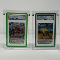 Support de Présentation YKL Moderne en Acrylique Épais (8mm) avec Aimant Puissant pour Cartes Gradées Personnalisables – Idéal pour Affichage de Slabs BGS et TCG