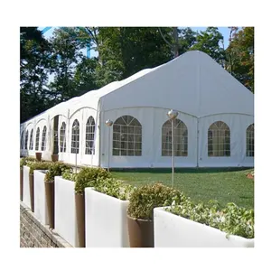 Durable Outdoor Aluminum Frame white big 100 200 seat church tents and marquees for church donation
