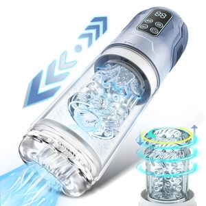 Herren Sexspielzeug Automatischer Stroker Masturbationsmaschine Saugend Vibrierend Stoßend Rotierend Penispumpe Elektrischer Masturbator für Männer - Product Image 1