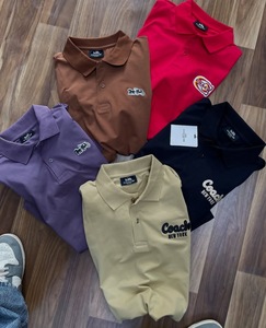 Produzione di <span class=keywords><strong>Polo</strong></span> da Uomo di Alta Qualità, <span class=keywords><strong>Magliette</strong></span> <span class=keywords><strong>Polo</strong></span> Formali Personalizzate, Casual, Tinta Unita, Vestibilità Regolare - Product Image 2