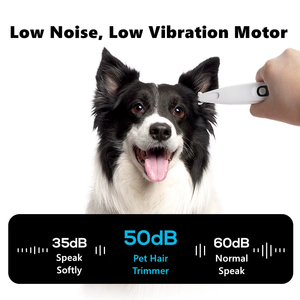 Afp Lawaai Pet Pootjes Trimmer Met 18Mm Breder Mes Usb Oplaadbare Led Pet Hair Trimmer Voor Honden En Katten - Product Image 4