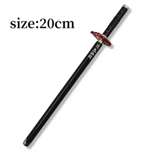 Pluma de Carbono con Espada de Demon Slayer de Kanroji <span class=keywords><strong>Mitsuri</strong></span>, <span class=keywords><strong>Katana</strong></span> de Aleación, Modelo de Arma de Anime Japonés, Accesorios de Anime, Regalo para Niños - Product Image 3