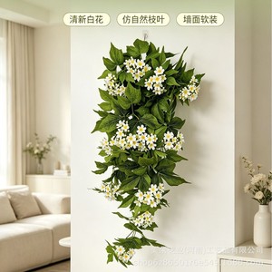 ดอกเดซี่ประดิษฐ์ติดผนังจาก Meiduo Flower Industry ดอกไม้ไหมสีเหลือง กิ่งเดี่ยว ตกแต่งภายในอาคาร - Product Image 5
