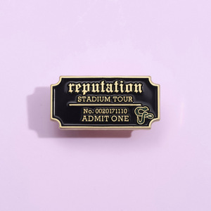 Broche d'<span class=keywords><strong>album</strong></span> de musique sur le thème des fées Insigne de billet de concert imprimé UV Accessoires d'alphabet de festival Broche en fonte pour les réputations de souvenirs - Product Image 2
