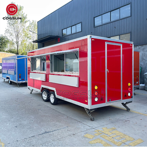 Di động đường phố bán hàng tự động Trailer với đầy đủ nhà bếp và Nhượng bộ cửa sổ thực phẩm xe tải thiết lập - Product Image 4
