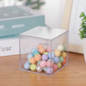 Scatola <span class=keywords><strong>di</strong></span> caramelle in plastica trasparente decorazioni natalizie <span class=keywords><strong>di</strong></span> <span class=keywords><strong>compleanno</strong></span> <span class=keywords><strong>di</strong></span> nozze forniture <span class=keywords><strong>per</strong></span> feste scatola <span class=keywords><strong>di</strong></span> caramelle quadrata trasparente - Product Image 2