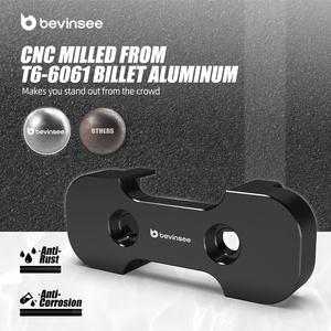 BEVINSEE Support de transmission en aluminium billette pour <span class=keywords><strong>Audi</strong></span> <span class=keywords><strong>Allroad</strong></span> B9 B9.5 F5 F5.5 <span class=keywords><strong>A4</strong></span> S4 A5 S5 Q5 SQ5 - Product Image 3