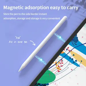 Pena Stylus Tablet dengan Palm Rejection, Layar Sentuh Aktif untuk Apple Pensil 2 iPad Pro Grosir Pena Stylus