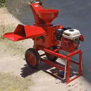 جديد علف حيوانات كهربائي مع محرك ديزل قش الذرة قاطعة قش الذرة مفرمة سيلاج - Product Image 2