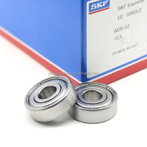 Marca SKF Original 608 6203 6204 6302 6303 Zz Rolamento de esferas profundo de aço cromado de alta velocidade - Product Image 4