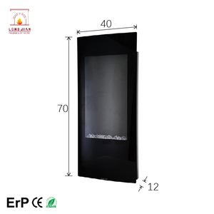 Italien Intérieur Faux Mince D'écran En Verre Trempé Résistant à la Chaleur Lumières <span class=keywords><strong>Cheminée</strong></span> Électrique - Product Image 2