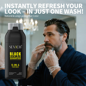 Nuovo Arrivo: Shampoo Colorante per <span class=keywords><strong>Capelli</strong></span> Neri 5 in 1, Trattamento Istantaneo da <span class=keywords><strong>Capelli</strong></span> <span class=keywords><strong>Bianchi</strong></span> a Neri per Uomo - Product Image 4