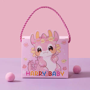 Boîtes d'emballage cadeau d'anniversaire Boîte de bonbons de partage de maternelle Boîte cadeau de <span class=keywords><strong>naissance</strong></span> de pleine lune - Product Image 3