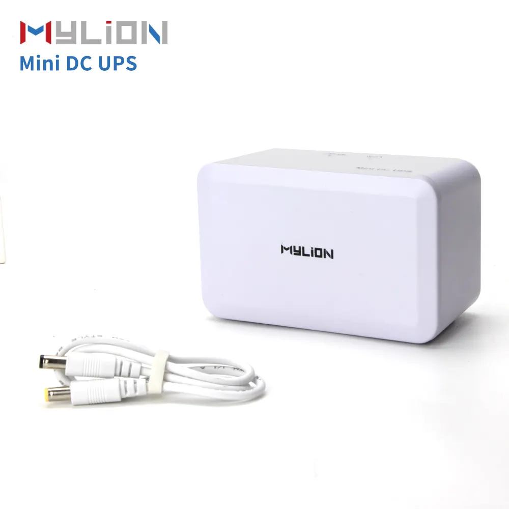 Mu28-mini enrutador inteligente de 12v y 2a, dispositivo con batería de respaldo, wifi, portátil, ups, casa, cámara cctv para cámara ip, máquina expendedora de dvd