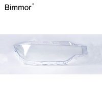 Feux de voiture Bimmor pour BMW F30 F35 2016-2018, couvercle en verre pour phares, coque en plastique pour phare avant, fabrication d'usine
