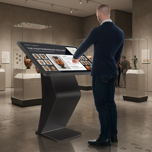 Kiosco Horizontal Todo en Uno con Pantalla Táctil, Pantalla Multimedia para Publicidad en Interiores para Centros Comerciales, Bancos, Hospitales, Aeropuertos y Bibliotecas - Product Image 2