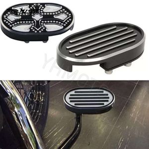 Pour Harley Sportster XL883 XL1200 X48 X72 Dyna FLSTN XL 883 1200 pièces de moto pédale de frein repose-pieds repose-pieds - Product Image 2