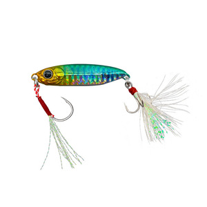 Leurre de pêche artificiel en métal cuillère en métal leurre de poisson en plomb avec hameçons aigus leurre de pêche méné - Product Image 6