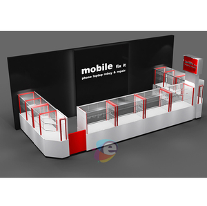 Chuỗi cửa hàng POS các tông sóng truy cập pin hiển thị kệ đứng Rack cho điện thoại <span class=keywords><strong>kiosk</strong></span> - Product Image 6