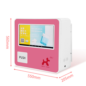 Настраиваемая настенная гигиеническая салфетка и подушечка, торговый автомат, оснащенный сканером QR-кода и кардридером с функциями SDK - Product Image 3