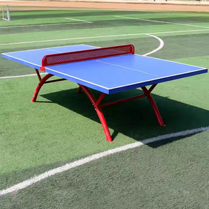 <span class=keywords><strong>Table</strong></span> de tennis de <span class=keywords><strong>table</strong></span> d'extérieur toutes saisons avec structure en acier inoxydable, pieds arqués et rebond de balle uniforme, <span class=keywords><strong>table</strong></span> SMC - Product Image 3