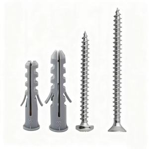 Chevilles d'expansion jaunes en plastique 5*25mm pour <span class=keywords><strong>fixation</strong></span> sécurisée de cadres et de colonnes murales - Product Image 2