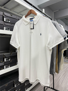 Polo da Uomo Ricamata a Maniche Corte Tinta Unita, Nuova Collezione Primavera/Estate 2026, per Business e Commercio Estero - Product Image 3