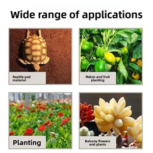 บล็อกมะพร้าวมะพร้าวขนาดใหญ่กระถางต้นไม้ที่มีสารอาหารในดินเป็นมิตรกับสิ่งแวดล้อมใช้เป็นปุ๋ยสำหรับปลูกพืชผักเปลือกหยาบใช้เป็นปุ๋ยรำข้าว - Product Image 3