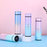 Termo Inteligente con Pantalla Digital LED de Temperatura Botella de Agua de Acero Inoxidable con Aislamiento al Vacío