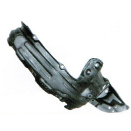 Revestimientos de Guardabarros Delanteros para Toyota Fortuner 2008-2011, Pieza de Repuesto de Plástico Negro TY66143 - Product Image 1