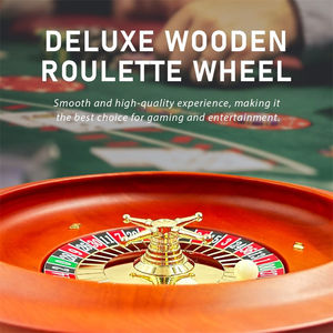 Jeu de table professionnel 11 pouces en bois massif <span class=keywords><strong>Casino</strong></span> <span class=keywords><strong>Roulette</strong></span> Wheel <span class=keywords><strong>Machine</strong></span> pour adultes Party Drinking Game - Product Image 4