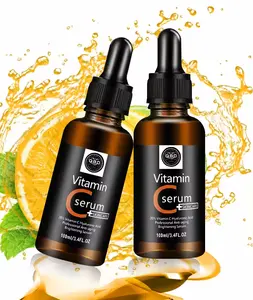 Nhãn Hiệu Riêng Sáng Làm Trắng Vitamin C Huyết Thanh Với Axit Hyaluronic Cho Đốm Đen & Nếp Nhăn Vitamin C Mặt Huyết Thanh