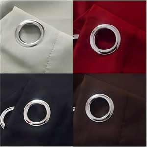 Super Promotion Rideaux de Fenêtre Modernes Luxe Salon Hôtel, Rideaux Occultants Bleu Foncé à Œillets <span class=keywords><strong>Tissu</strong></span> <span class=keywords><strong>Thermique</strong></span> - Product Image 5