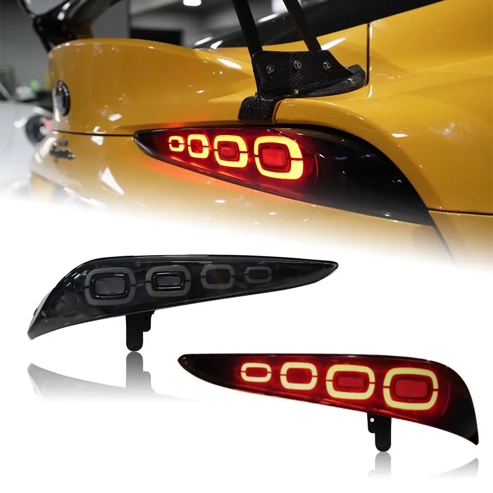 DK Motion nueva llegada luces traseras LED para Toyota GR Supra A90 A91 Mk5 lámpara trasera accesorios de coche 2019 +