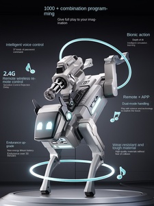Nuevo Robot Perro de Juguete con IA 2025, Control Remoto con Motor sin Escobillas, Alcance de 10 km, Material Resistente - Regalo de Cumpleaños para Niños - Product Image 4