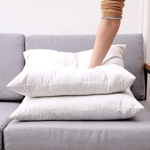 Taille personnalisée de luxe pour la décoration intérieure oreiller de canapé <span class=keywords><strong>petits</strong></span> <span class=keywords><strong>coussins</strong></span> carrés en satin en plumes de canard - Product Image 4