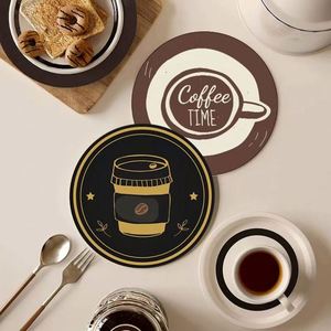 Square & Round Absorbent Disposable Coffee <b>Coasters</b> Wholesale Promotional <b>Paper</b> <b>Coasters</b> for Drinks - Product Image 4