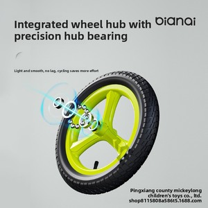 Nouveau Vélo d'Équilibre pour Enfants 2-6 Ans, Trottinette sans Pédales avec Cadre en Nylon et Fibre de Verre et Conception Intégrale - Product Image 3