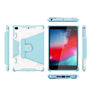 Custodia universale di vendita calda per Apple <span class=keywords><strong>IPad</strong></span> <span class=keywords><strong>Mini</strong></span> 4 <span class=keywords><strong>Mini</strong></span> 5 copertura del supporto di visualizzazione Multi-angolo con portamatite - Product Image 1