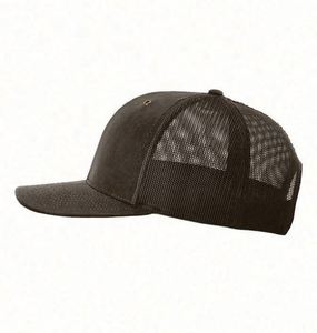 Casquette de sport personnalisée à 5 panneaux avec logo brodé 3D et imprimé, casquette trucker en jean avec impression en relief en mousse, casquette de sport tendance - Product Image 4