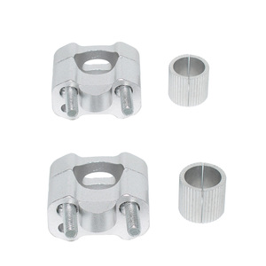 Abrazadera para manillar de motocicleta, 22mm, 28mm, aleación de aluminio, modificación de motocicleta, ajuste universal - Product Image 3