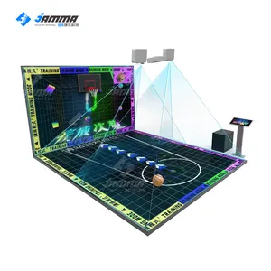 2022 AR holographic dynamic basketball sport Indoor Sport Simulator Interactive Projection simulator