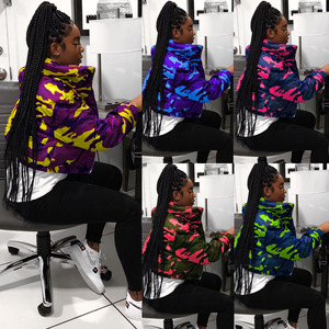 Giacca invernale con stampa mimetica da <span class=keywords><strong>donna</strong></span> Festival cappotto caldo Parka in piumino caldo pesante Parka coppia indossa piumino corto 4XL - Product Image 3