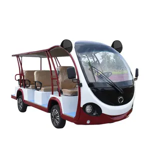 Advanced Comfortable Long Range 11 Seaters Electric Sightseeing Car with Standard Equipment