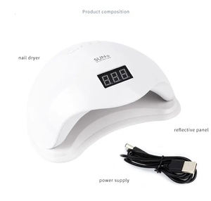 <span class=keywords><strong>Lampe</strong></span> à ongles <span class=keywords><strong>LED</strong></span> UV professionnelle OEM 48W à double puissance, sans douleur, à brancher, pour séchage rapide du vernis – Vente en gros directe usine - Product Image 4