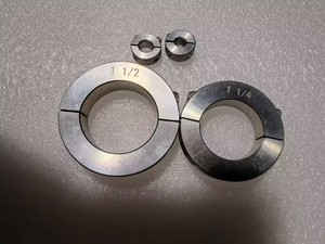 インチ標準ステンレス鋼SUS3041/8 ''1/4'' 5/16 ''2/1'' ツーピースダブルスプリットクランプリングシャフトカラー - Product Image 2