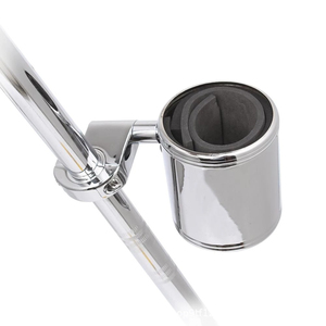 Support de tasse de moto universel réglable de 22mm à 32mm pour <span class=keywords><strong>Harley</strong></span> Touring Street Glide Softail burst Dyna Sportster - Product Image 5