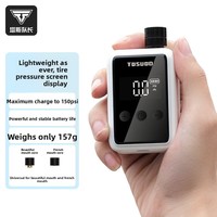 Pompe à vélo électrique portable avec écran intelligent, gonfleur de vélo haute pression, compresseur d'air universel pour vélo de route et VTT