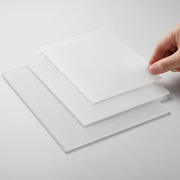 Plaque diffuseur PC en polycarbonate givré blanc mat haute densité pour éclairages LED et signalétique